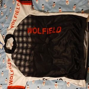 NWT Wolf bike mens cycling shirt L